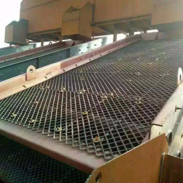 錳鋼焊接篩網應用實例